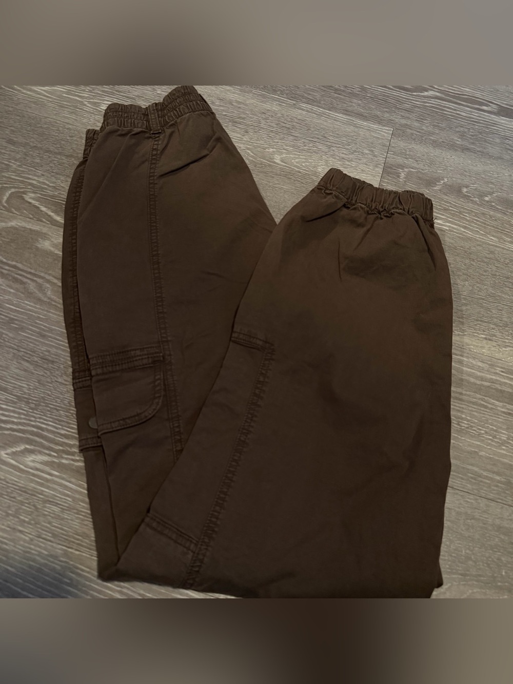 Brianna Bubble Pant Size Small Color Brown - Picture 4 of 4